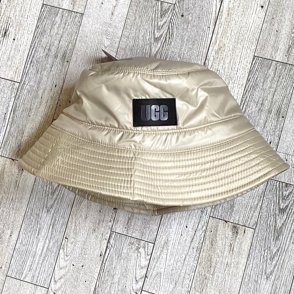 NWT✨UGG®Water Resistant Bucket Hat Ivory - Picture 8 of 8